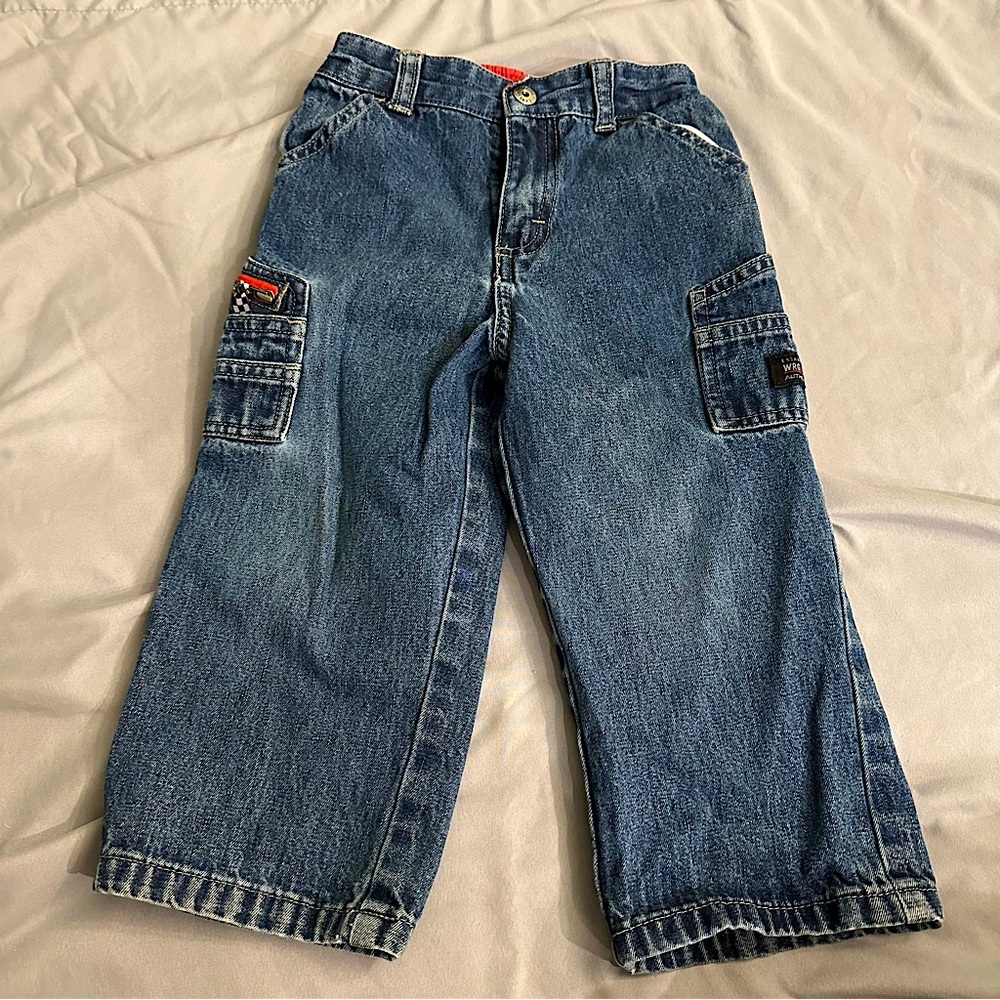Wrangler - Cargo Pants - Blue - Sz: 3T